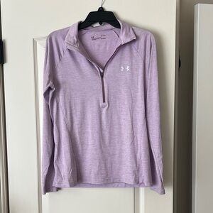 Under Armour Light Purple Quarter-Zip Top